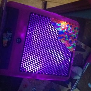 Bright Light with batteries and works perfectly.